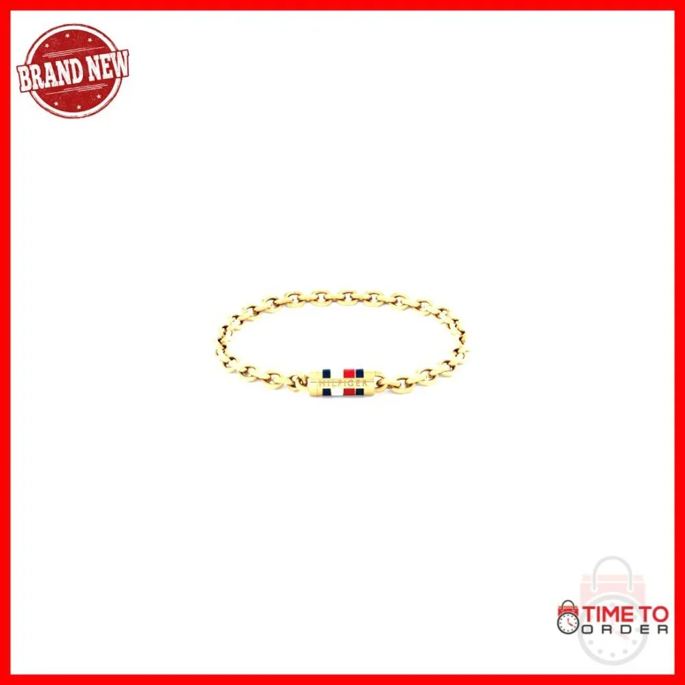 Men's Slim Chain Bracelet with Magnetic Clasp, Stainless Steel, Modern Layering